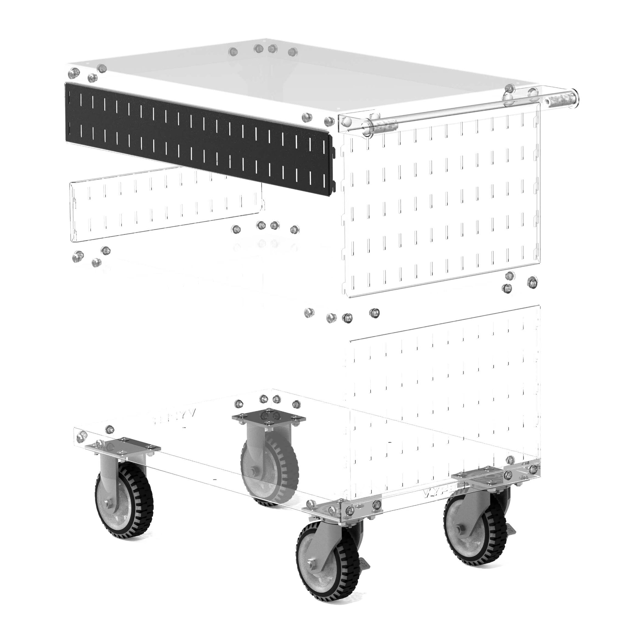 LONG 2-SLOT SIDE PANEL (30 INCHES)