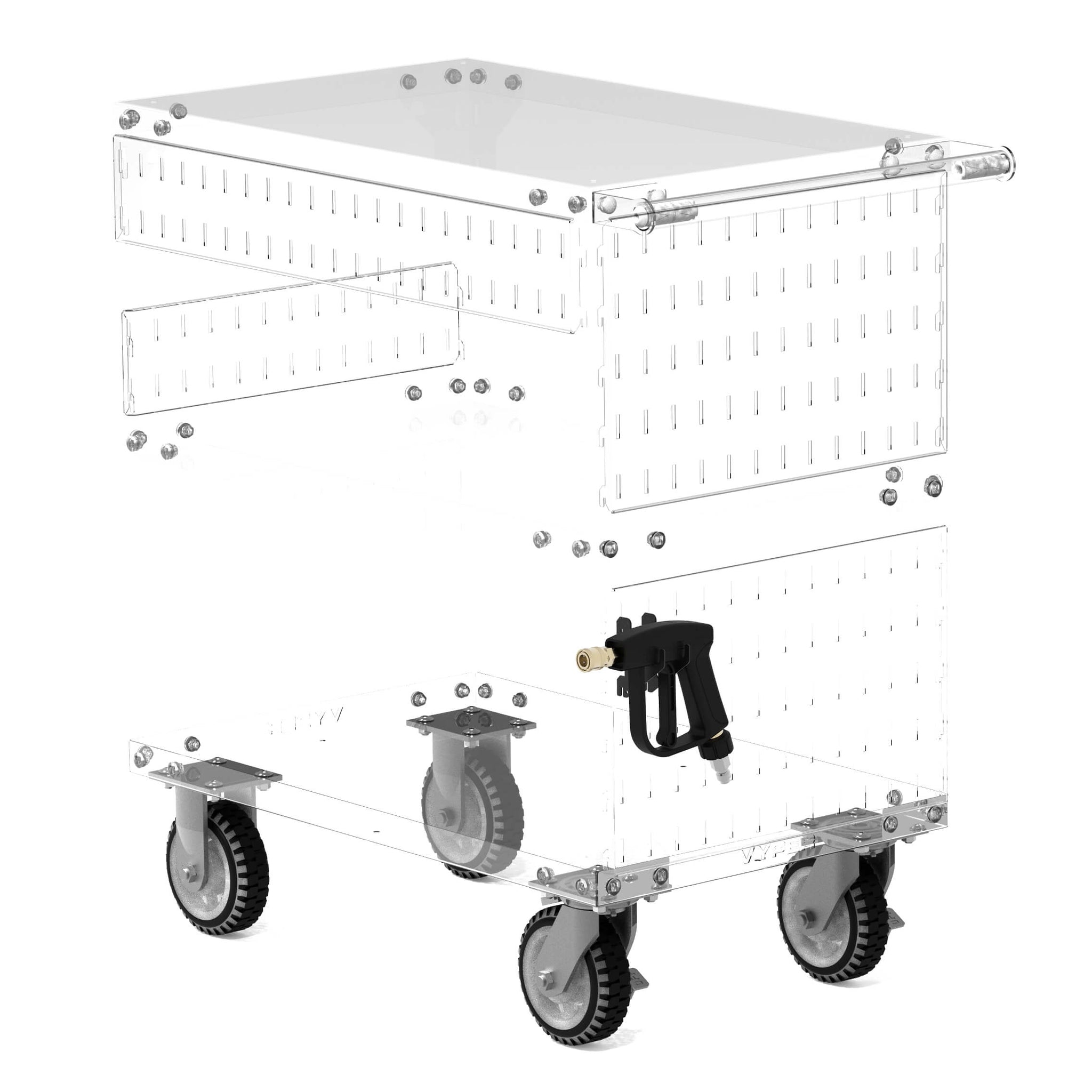 PRESSURE WASHER SPRAY GUN HOLDER