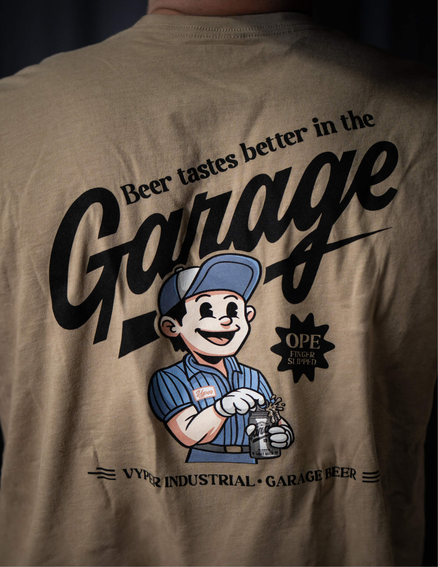 VYPER X GARAGE BEER TEE