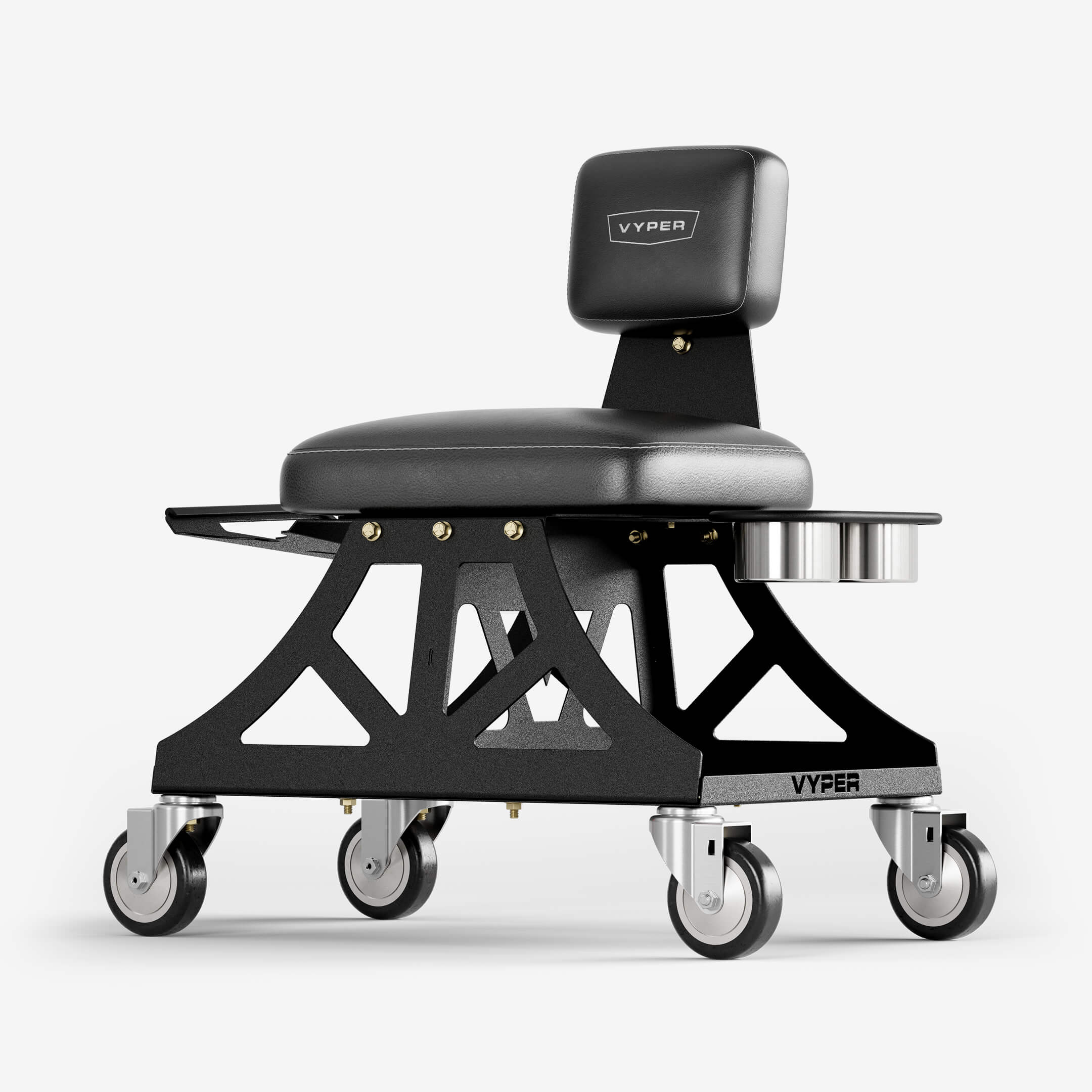 Fully Loaded Low-Pro | Detailing Stool with Accessories | Vyper