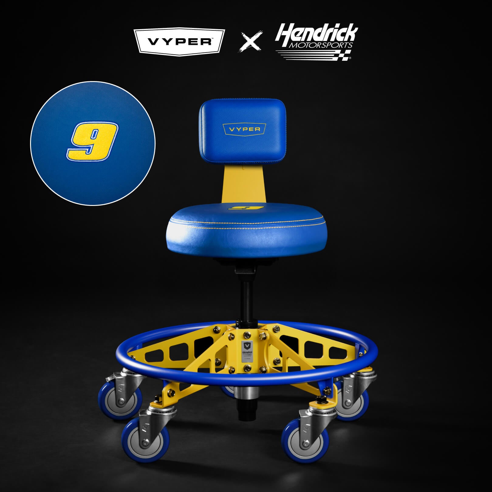 コンランショップ ワイヤーワークスwireworks ステップ スツール 台 No. 9 Chase Elliott Edition | Heavy Duty Shop Chair | Vyper