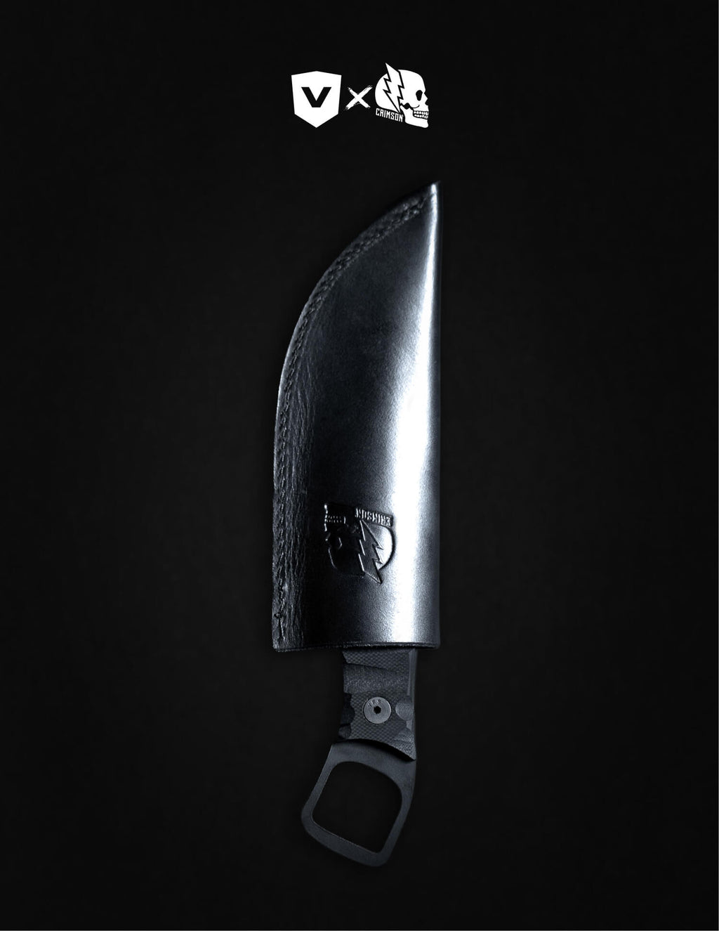 VYPER X CRIMSON KNIFE CO. IRON WOLF KNIFE