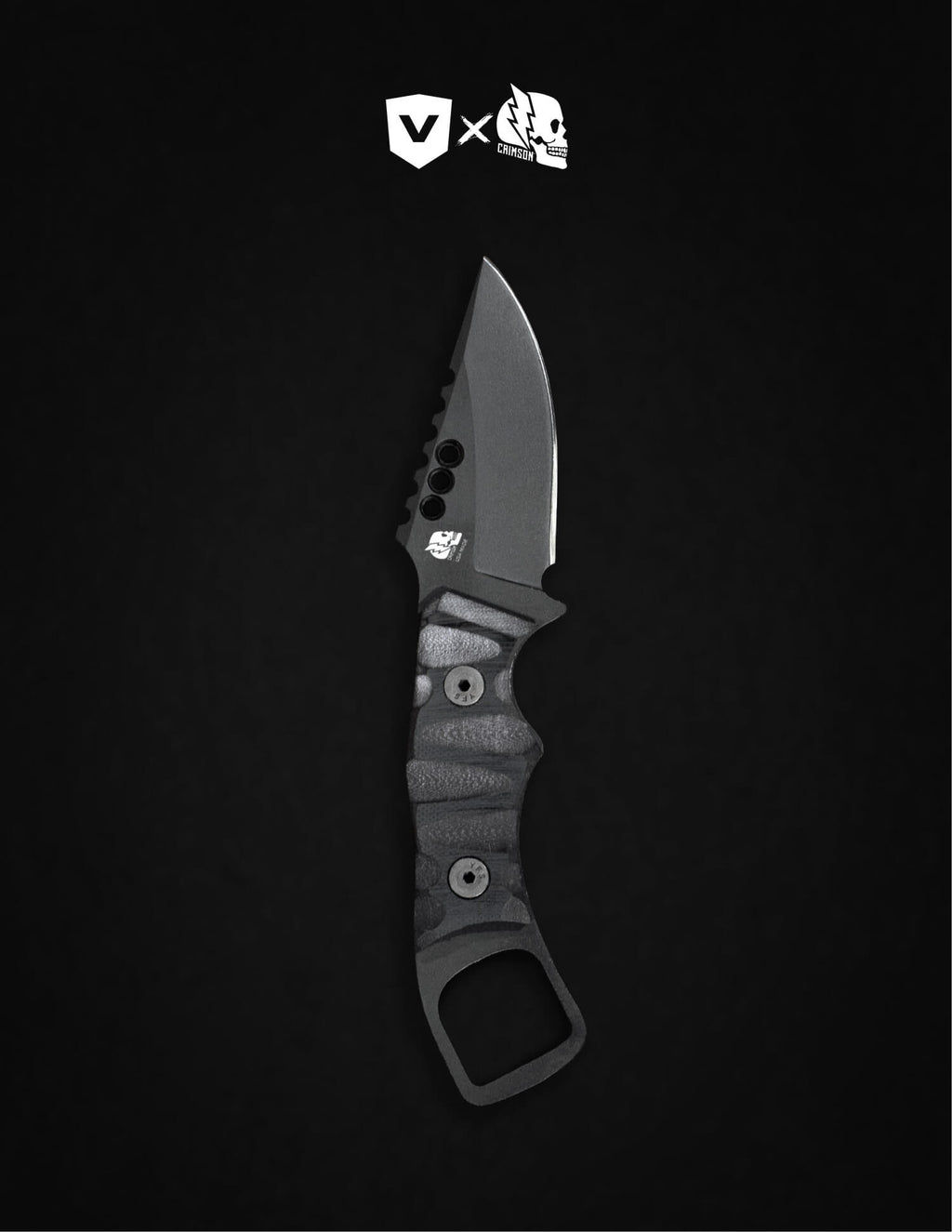 VYPER X CRIMSON KNIFE CO. IRON WOLF KNIFE