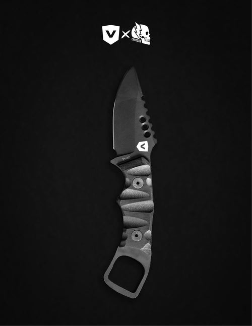 VYPER X CRIMSON KNIFE CO. IRON WOLF KNIFE