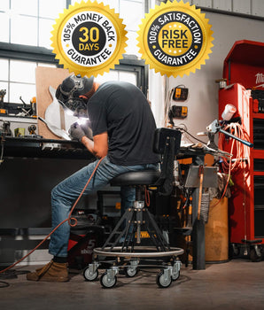 Chairs Stools Strategically Designed for Welding Fabricating Vyper Industrial