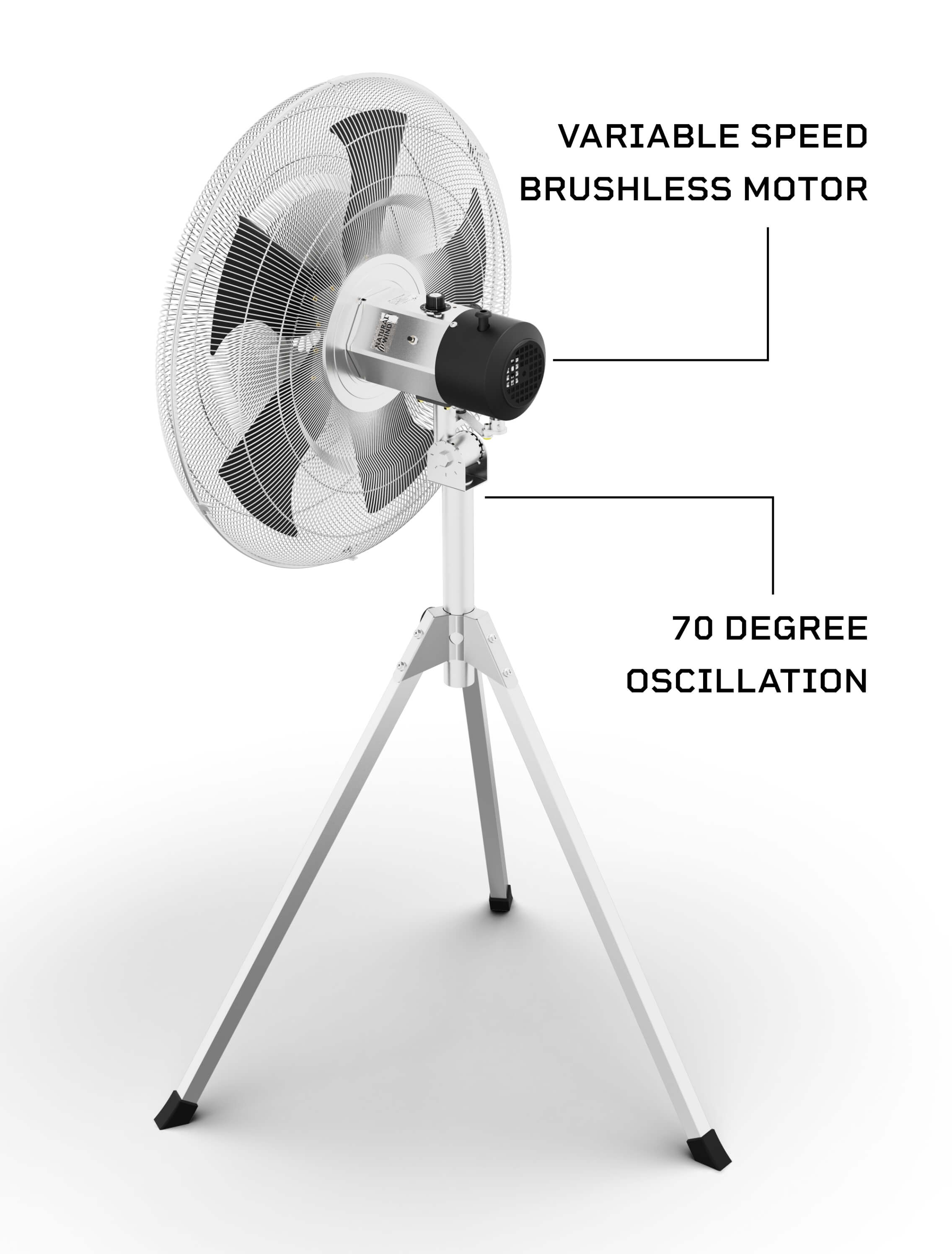 Vyper Turbo Floor Fan 24" | Vyper Industrial