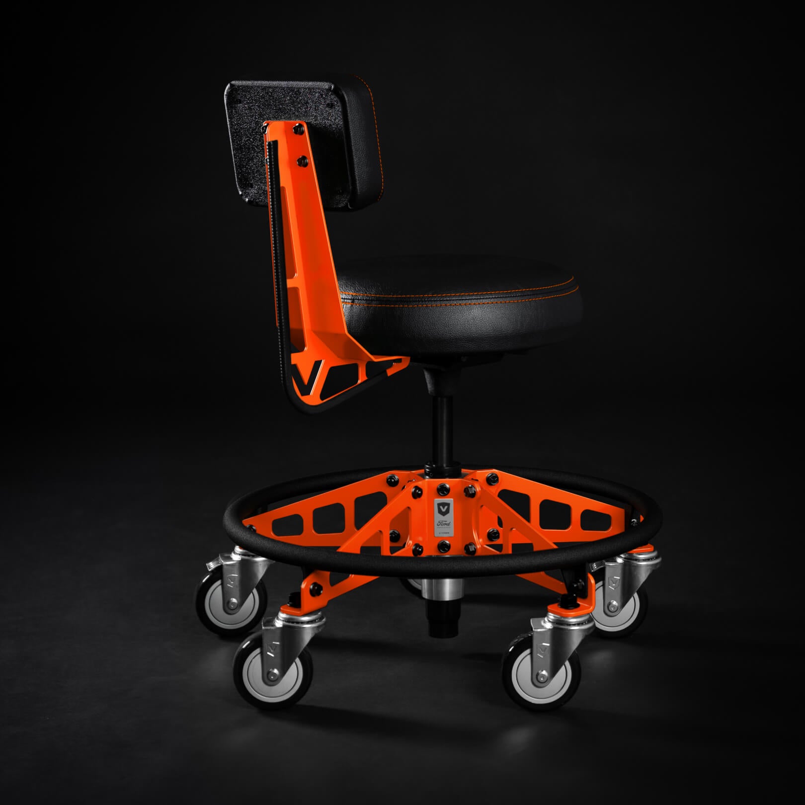 Ford® Comp Orange Edition | Heavy Duty Shop Chair | Vyper – Vyper