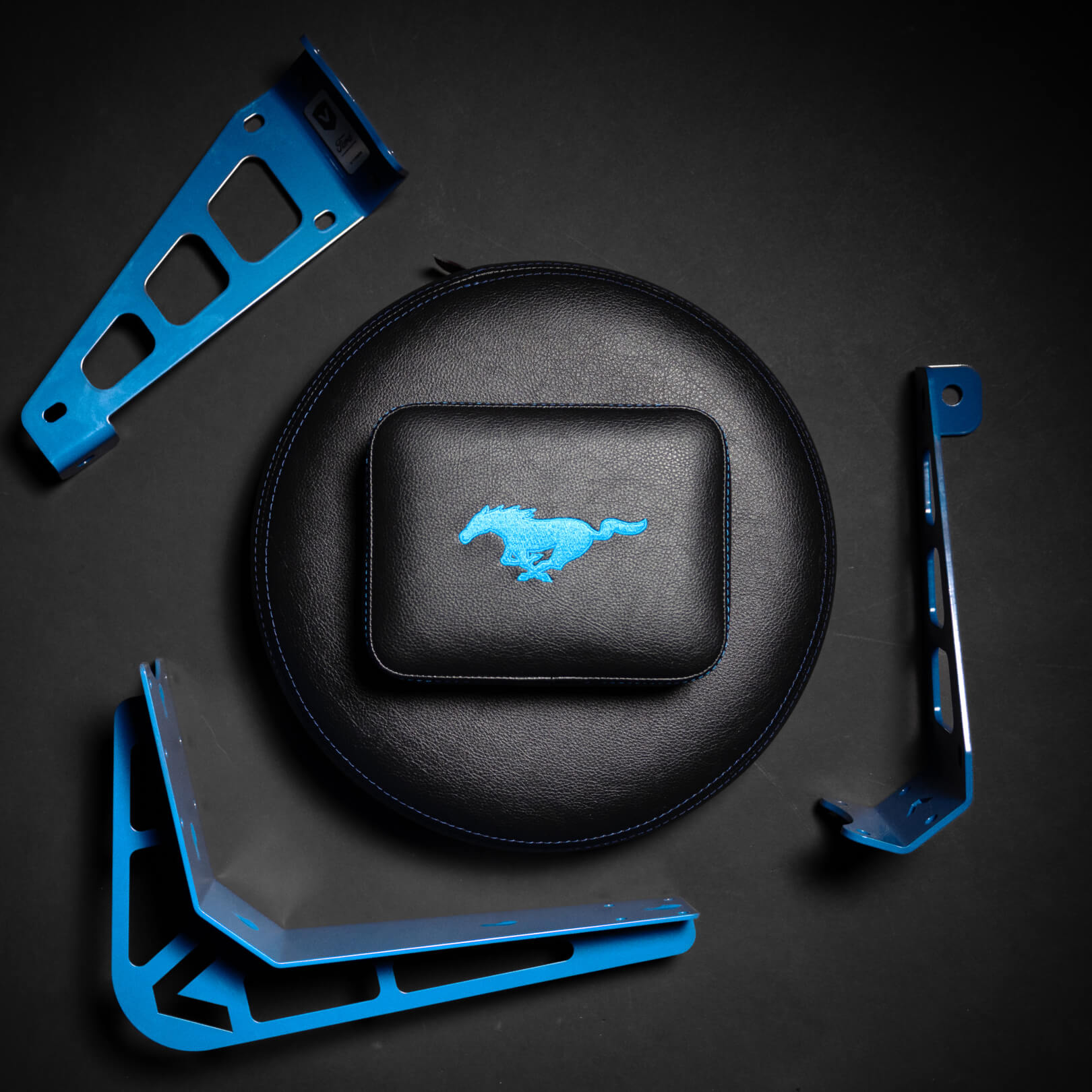Ford® Grabber Blue Edition | Heavy Duty Shop Chair | Vyper – Vyper