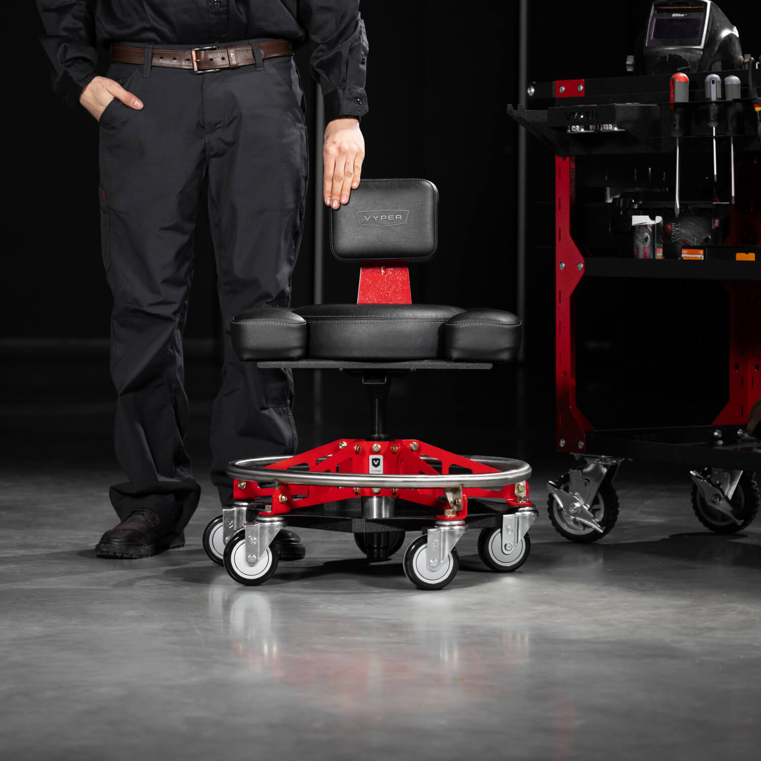 Fully Loaded Robust Steel Max | Shop Chair + Accessories | Vyper