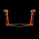 GRIND - ORANGE (ADJUSTABLE ARMREST)