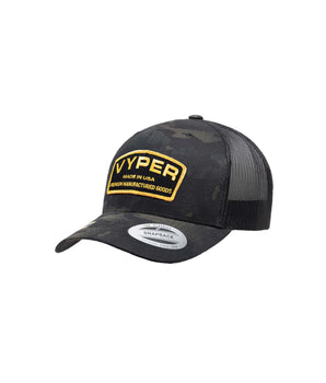 FLAGSHIP CAMO TRUCKER HAT