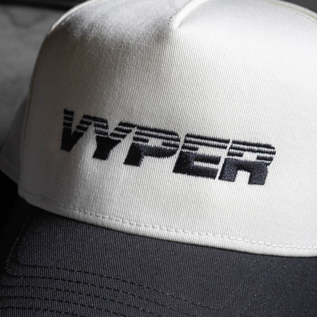 TRACKSIDE BLACK TWO-TONE HAT