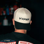 TRACKSIDE BLACK TWO-TONE HAT