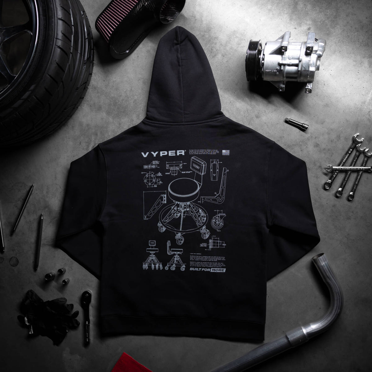 BLUEPRINT HOODIE