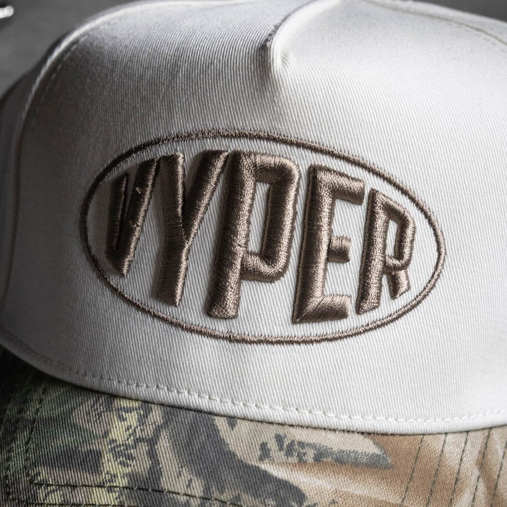 TRACKSIDE CAMO TWO-TONE HAT