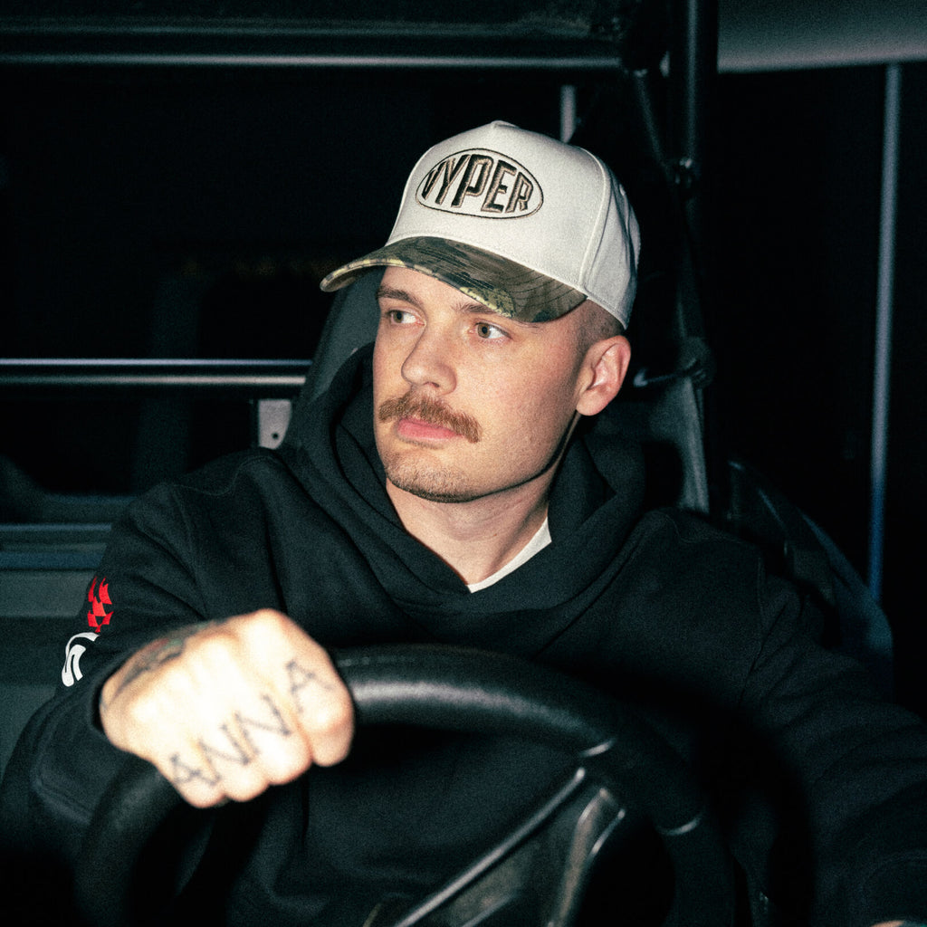 TRACKSIDE CAMO TWO-TONE HAT
