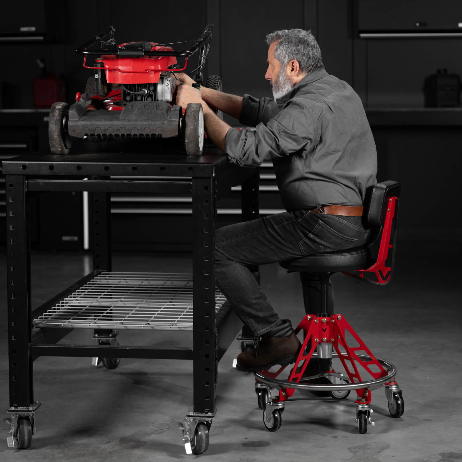 Garage Chair & Stool, Garage Creeper | USA Built | Vyper – Vyper