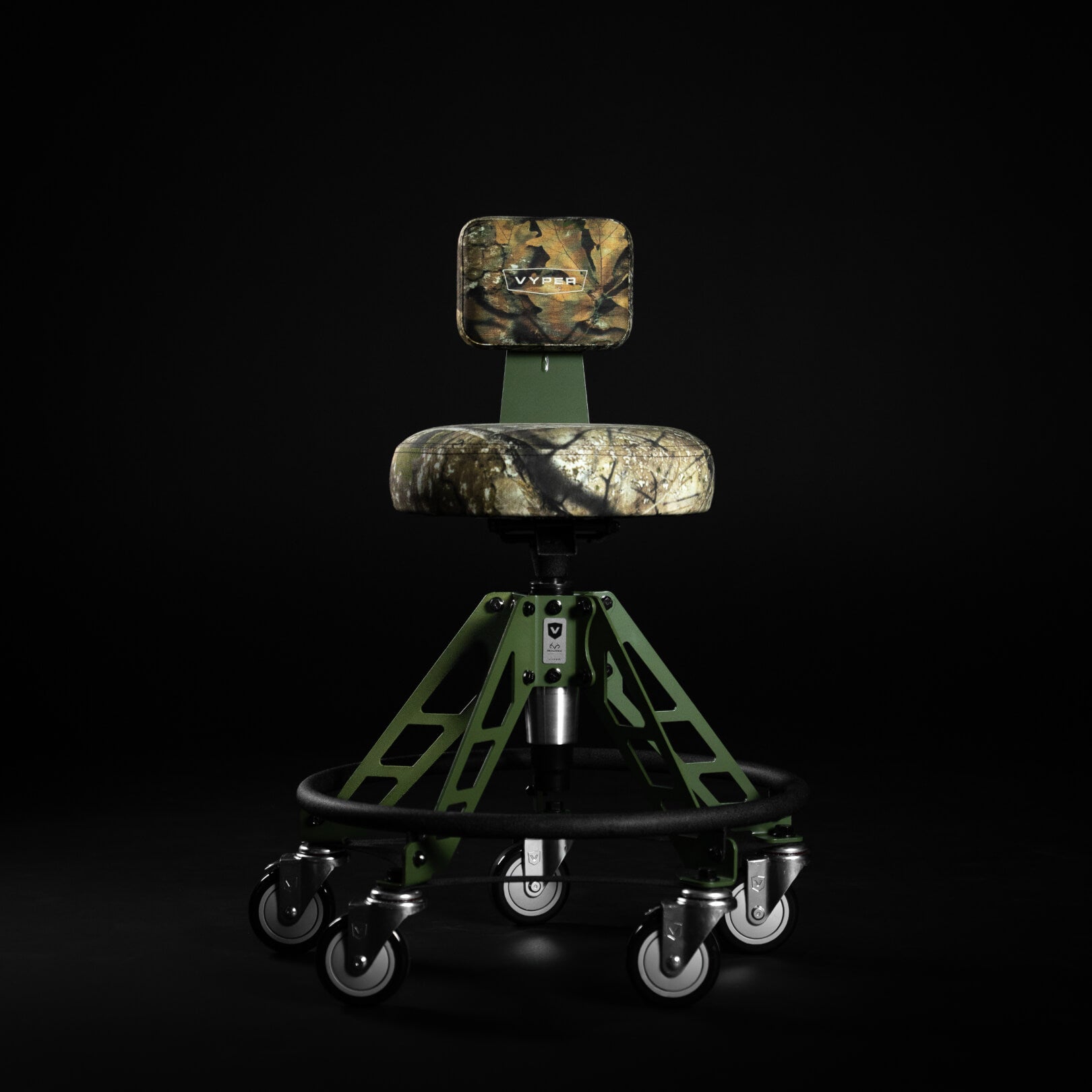 Elevated Steel Max | Realtree APX Camo Tall Shop Chair | Vyper