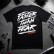 FASTER THAN FEAR TEE