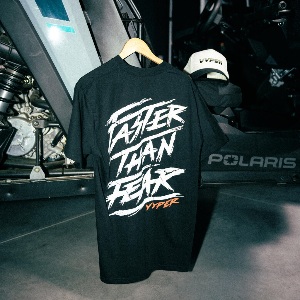 FASTER THAN FEAR TEE