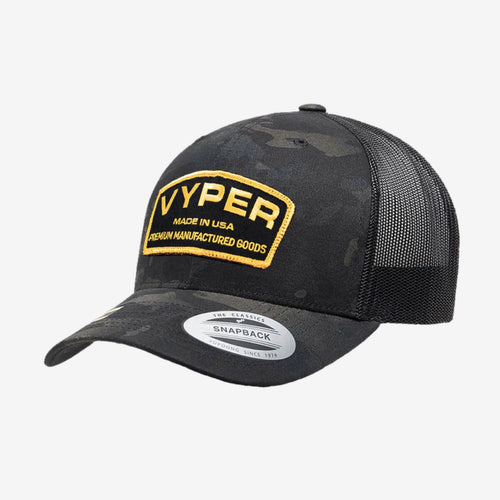 FLAGSHIP CAMO TRUCKER HAT
