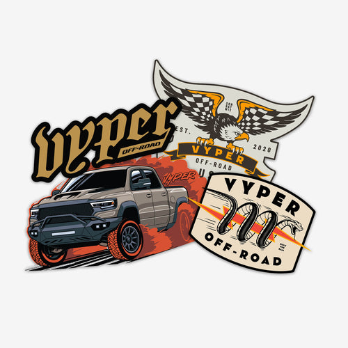 VYPER OFF-ROAD STICKER PACK