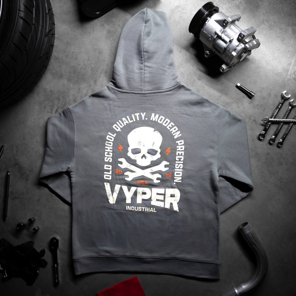 OLD SCHOOL HOODIE