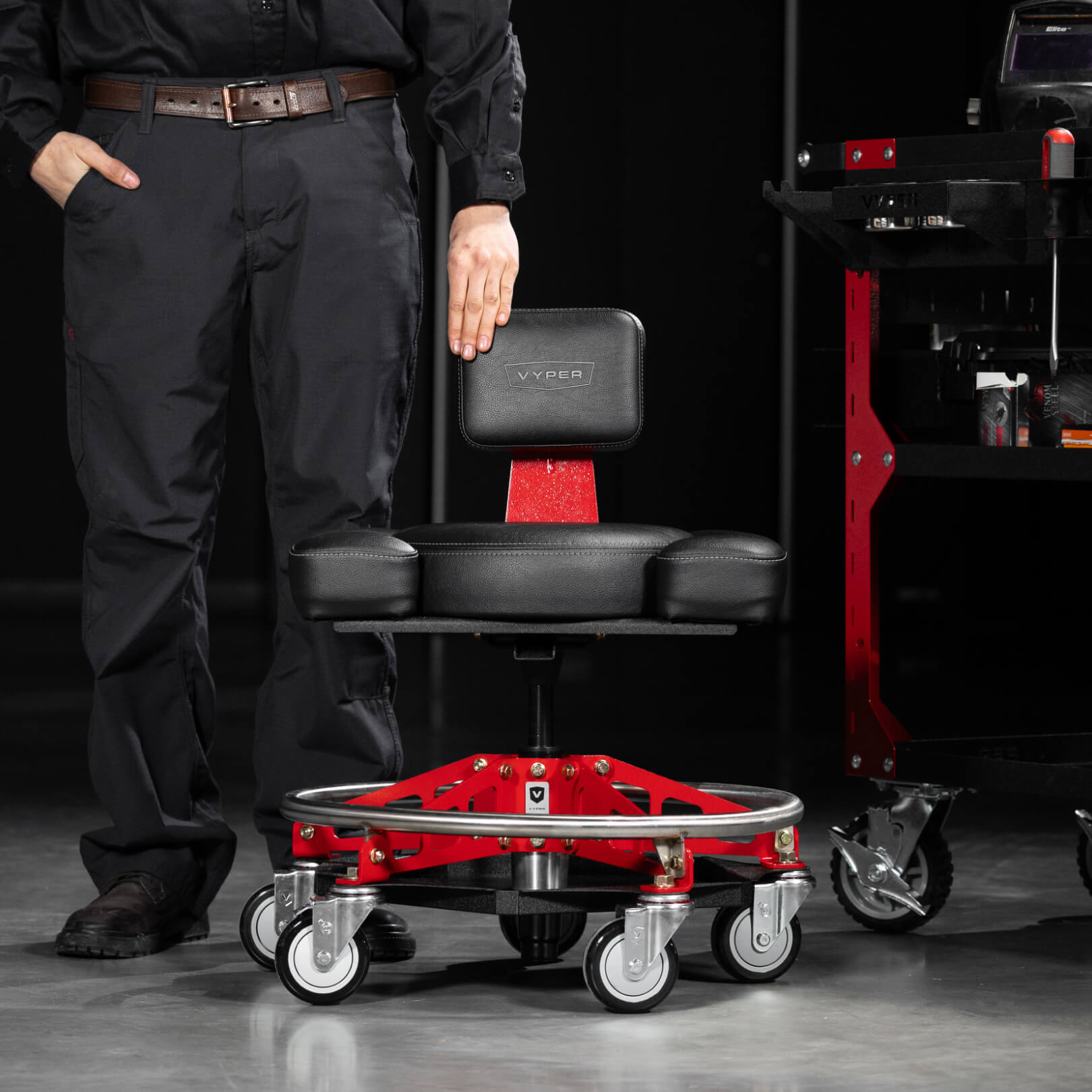 Fully Loaded Robust Steel Max | Shop Chair + Accessories | Vyper