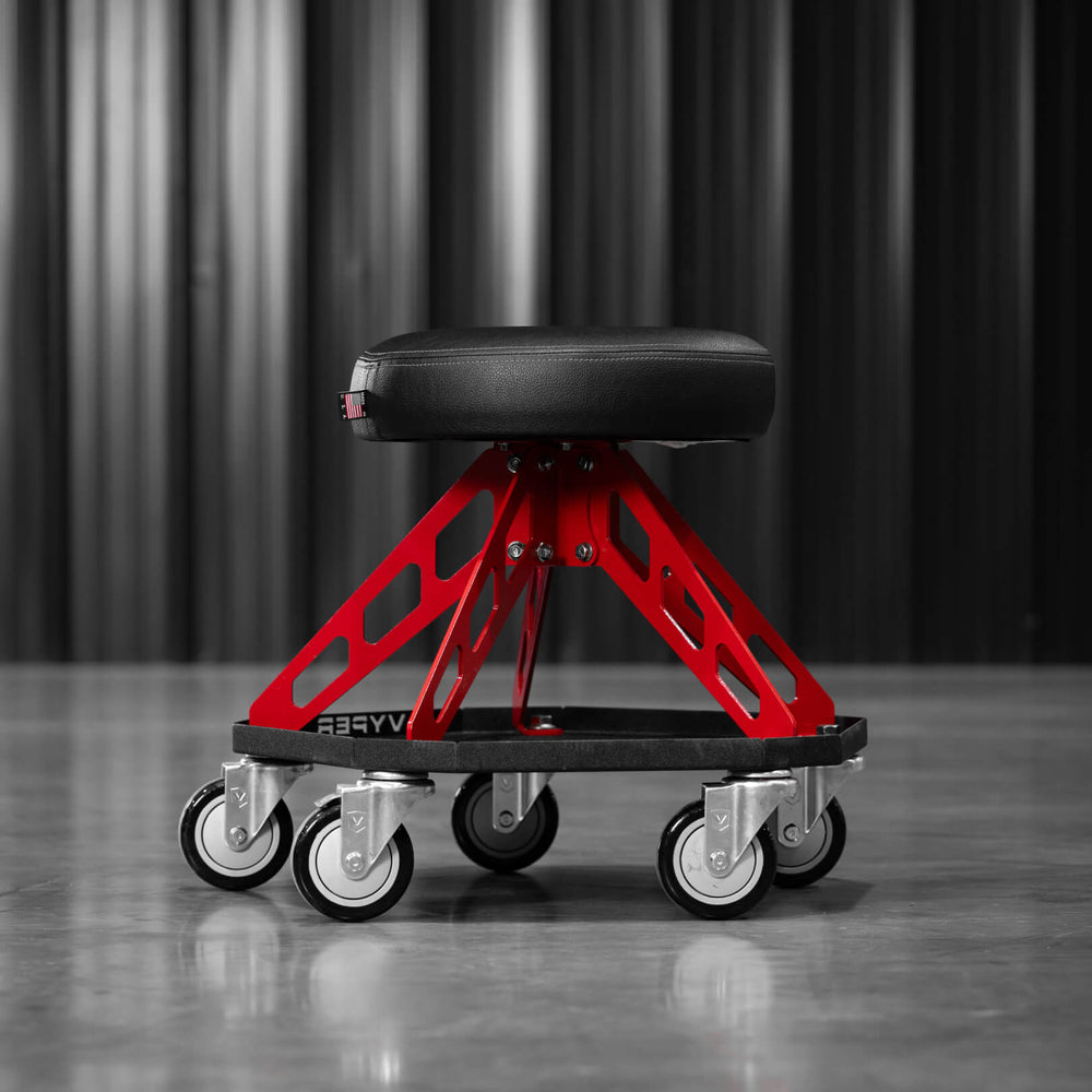 Shop Stool with Wheels | Mechanic Stool - 400 lb Capacity | Vyper ...