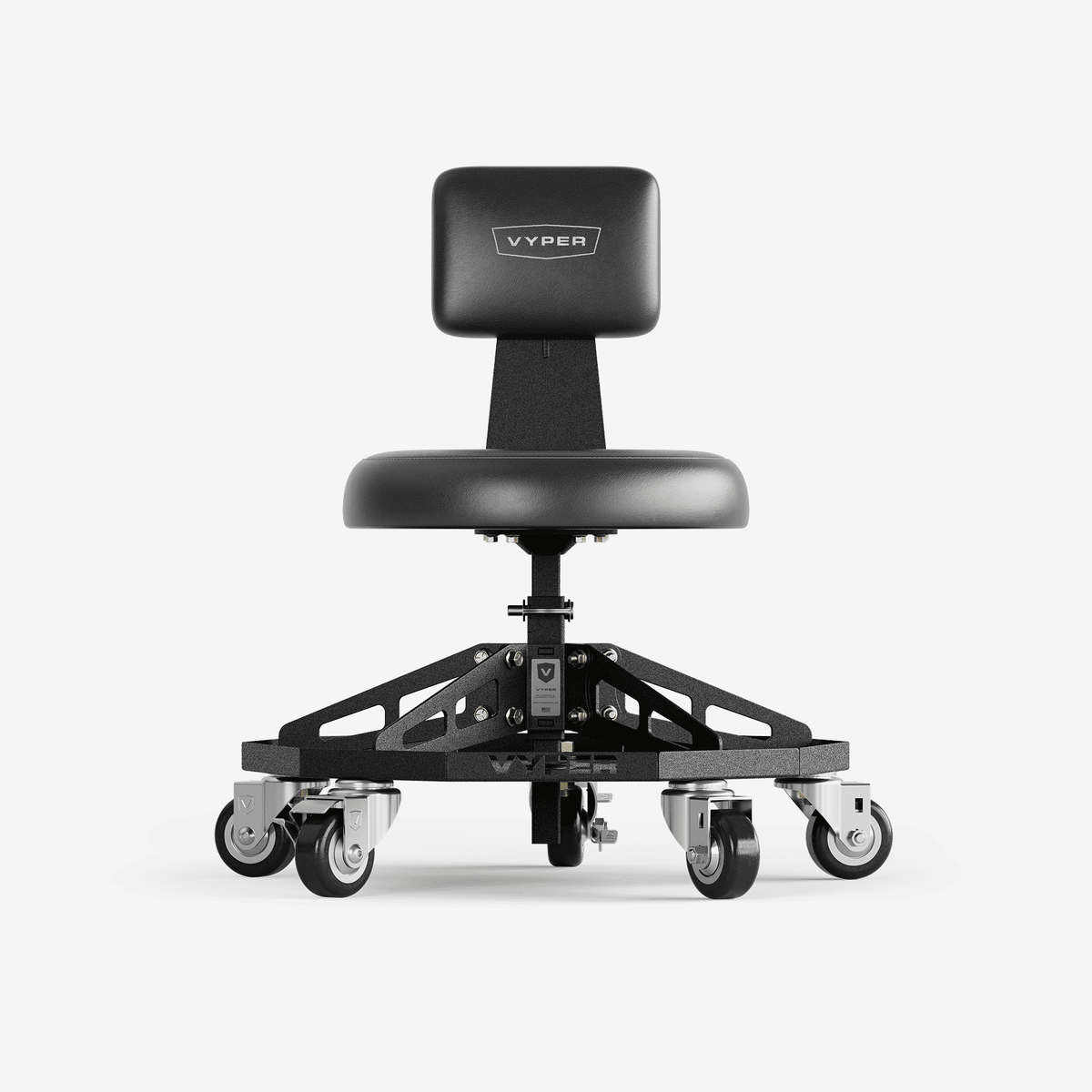 Standard black Vyper Robust Steel Sport shop chair