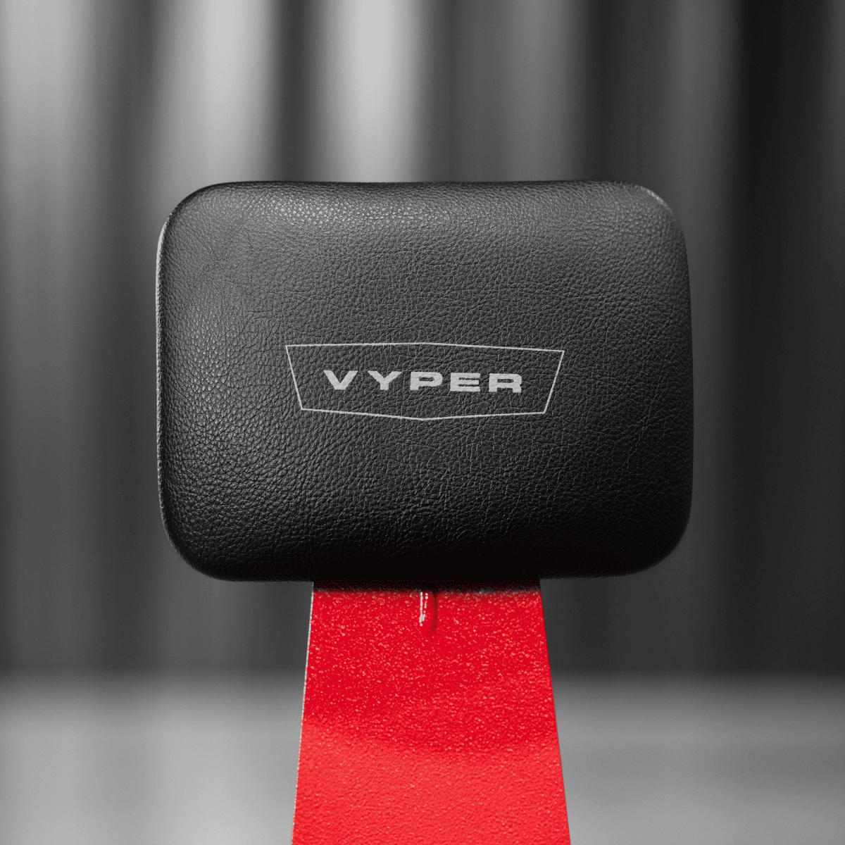 Vyper logo on the backrest of a Vyper Sport chair