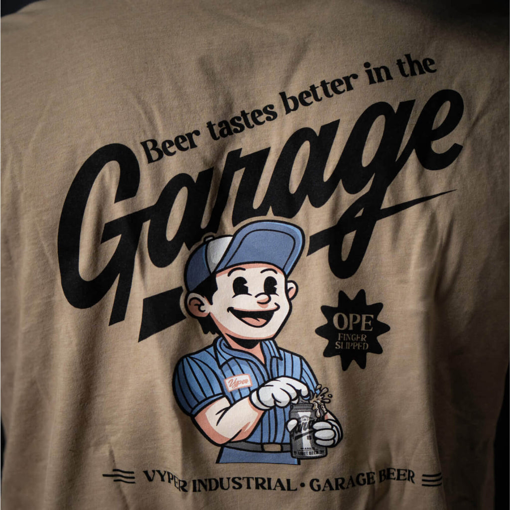 VYPER X GARAGE BEER TEE